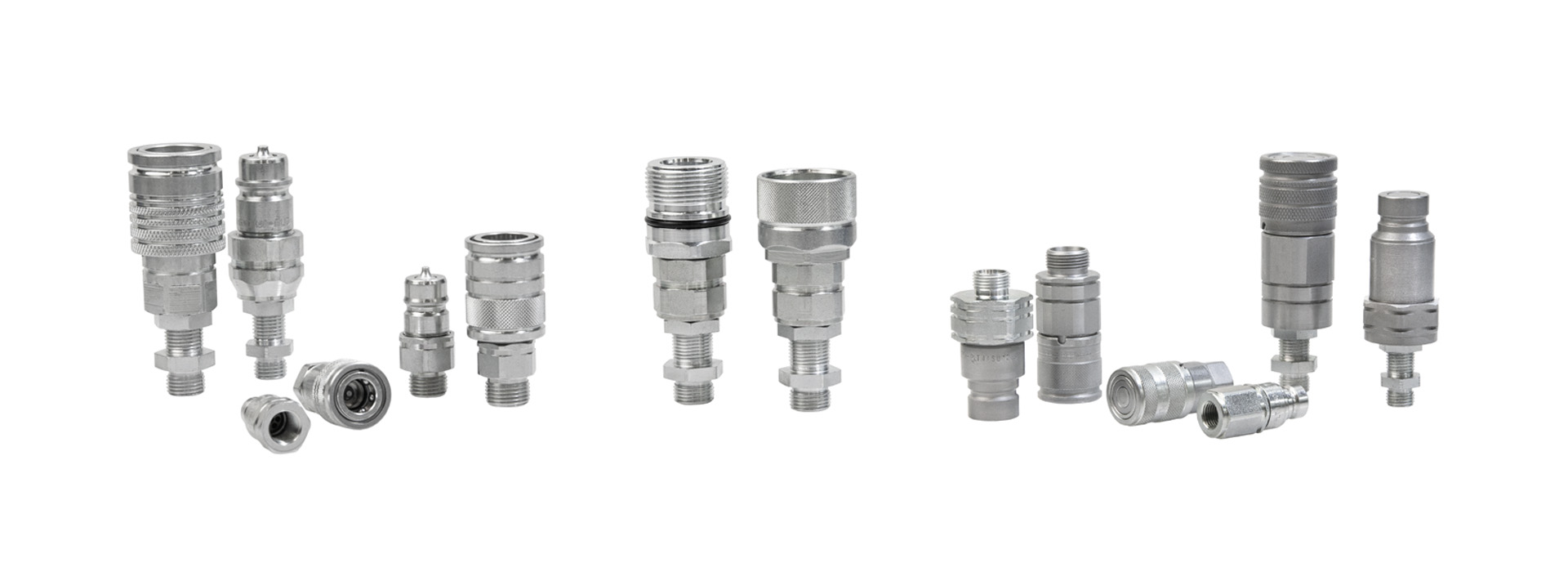 Different hose couplings